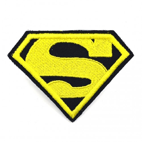 Superman nášivka / šírka 8,5 cm x 6 cm výška / 